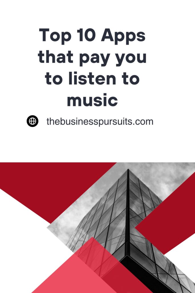 Apps that pay you to listen to music